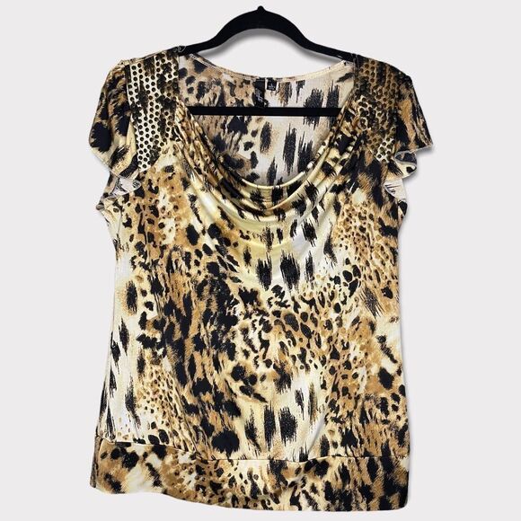 Women animal print blouse - Picture 11 of 14